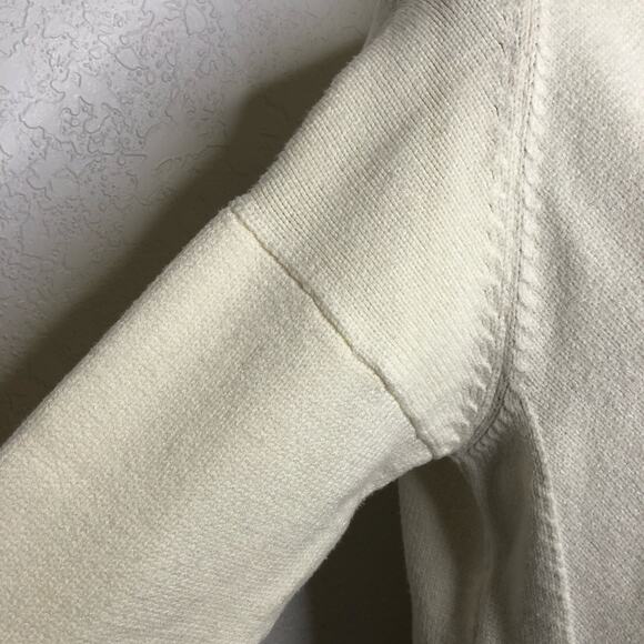 Anthropologie Maeve cream mock turtleneck sweater size Small - Picture 5 of 16